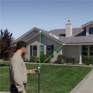 Mileseey S50 Smart Green Beam Outdoor Laser Measure P2P with 2.4" IPS Screen - Bluetooth