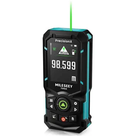 Mileseey S50 Smart Green Beam Outdoor Laser Measure P2P with 2.4″ IPS Screen – Bluetooth Mileseey S50 Smart Green Beam Outdoor Laser Measure P2P with 2.4" IPS Screen - Bluetooth